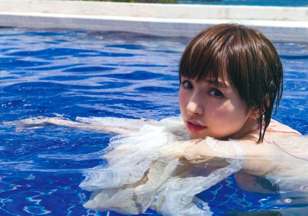 篠田麻里子 篠田麻里子  PB写真集_篠田麻里子《Memories》完全版_清纯甜美_夏日海滩泳池度假_湿身诱惑写真第15张图片