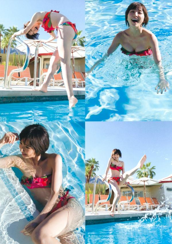 篠田麻里子 篠田麻里子  PB写真集_篠田麻里子《Memories》完全版_清纯甜美_夏日海滩泳池度假_湿身诱惑写真第85张图片