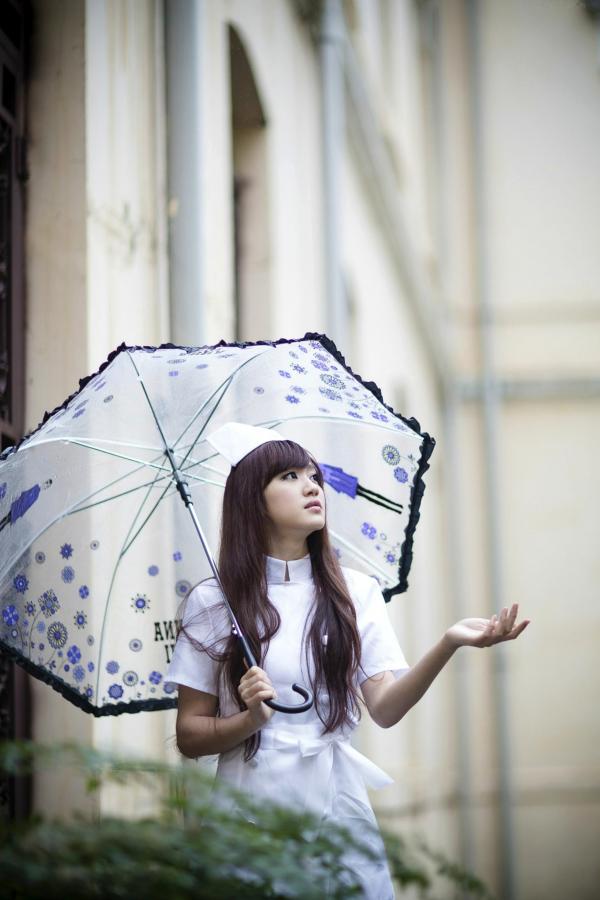 顾莉雅 顾莉雅  台湾正妹小雅台大医学院摄影：职场西装OL与清纯护士角色扮演外拍写真集第13张图片