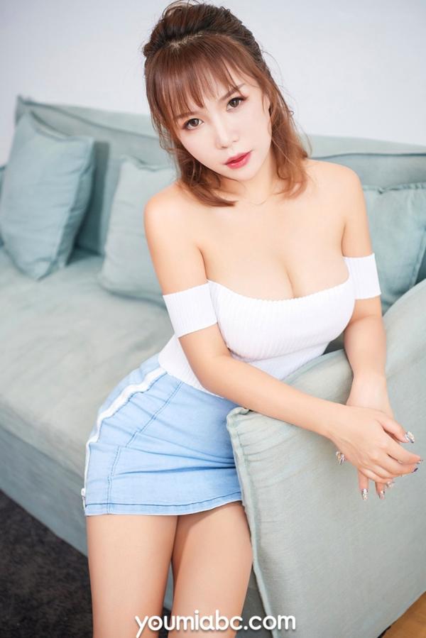 雅雯   YouMi尤蜜-2019.10.23-雅雯-《妩媚情娘》：居家私房写真，黑丝极致诱惑，尽显曼妙身姿与无限风情第2张图片
