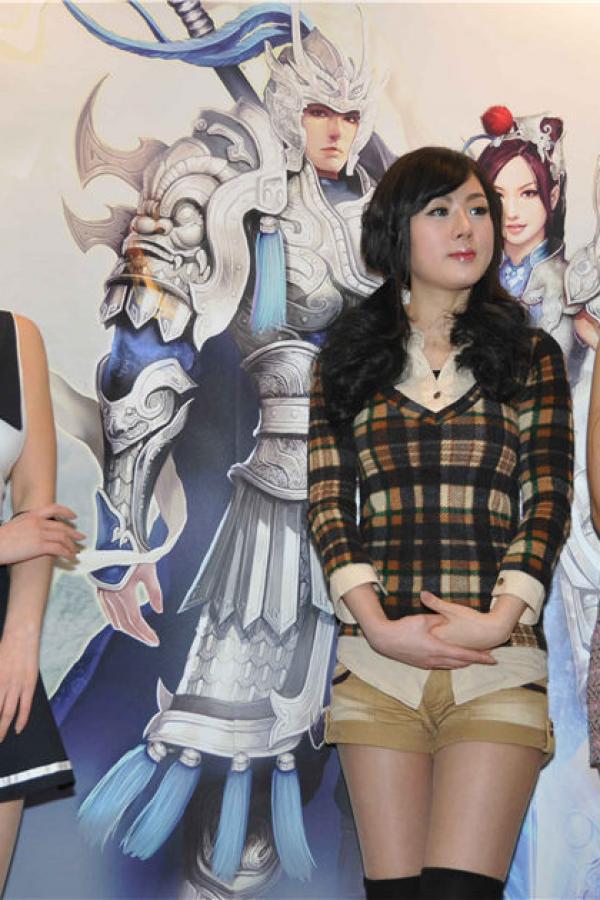 황미희 黄美姬  韩国首席车模-黄美姬-活动晚宴卖萌美女图片第109张图片
