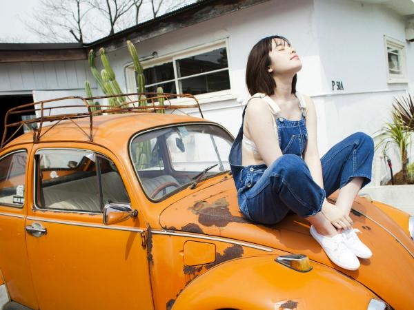 筧美和子 笕美和子  PB写真集_筧美和子「ザ・ランジェリー」高清套图，清新内衣与复古街拍，极致诱惑私房美照第43张图片