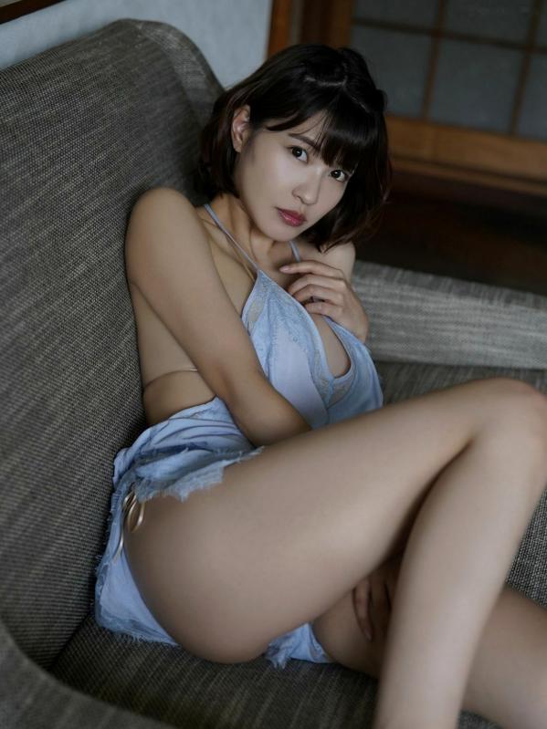 岸明日香 岸明日香  岸明日香性感私房写真：真夏のGパイSHOCK 2，纯欲短发内衣大尺度演绎，御姐气质迷人风采，40P高清作品合集第32张图片