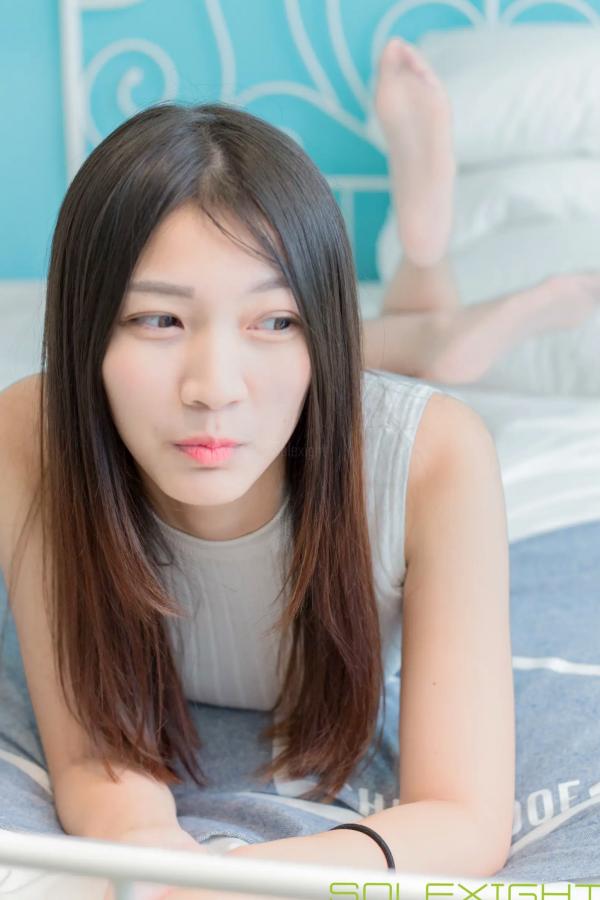 陈佳筠 Lucy倪千凌  Solexight Lucy私房写真：居家清新风格，治愈系美腿美足特写大赏 [62P]第20张图片