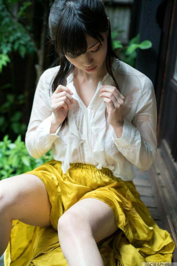 高橋しょう子 高崎圣子  Graphis 高桥しょう子 《Noble bomb》 日系清纯写真，精致日式庭院下展现迷人气质第10张图片