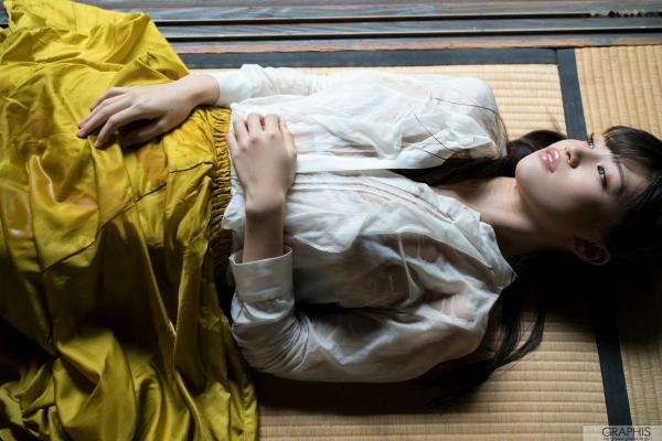 高橋しょう子 高崎圣子  Graphis 高桥しょう子 《Noble bomb》 日系清纯写真，精致日式庭院下展现迷人气质第14张图片