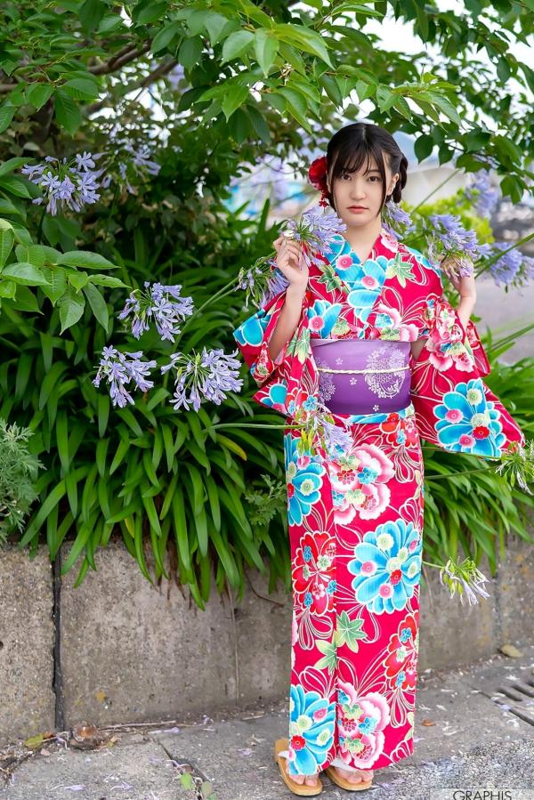 高橋しょう子 高崎圣子  Graphis_高桥圣子《TAKAHASHO》精选写真集：和服风情与私房性感诱惑，尽显童颜巨乳魅力第36张图片