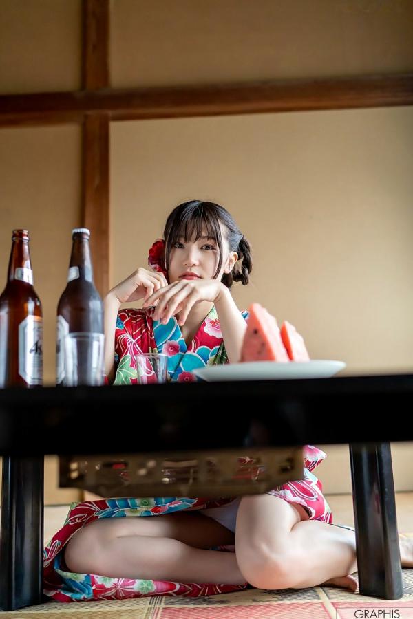 高橋しょう子 高崎圣子  Graphis_高桥圣子《TAKAHASHO》精选写真集：和服风情与私房性感诱惑，尽显童颜巨乳魅力第41张图片