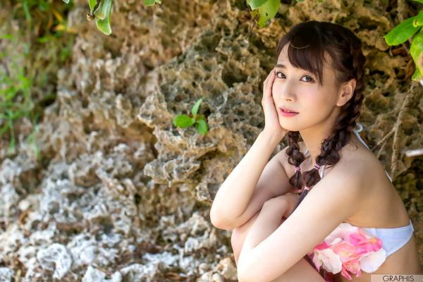初川みなみ 初川南  Graphis_初川みなみ《umikaze》清新海滨度假与俏皮女仆风私房写真集[46P]第16张图片