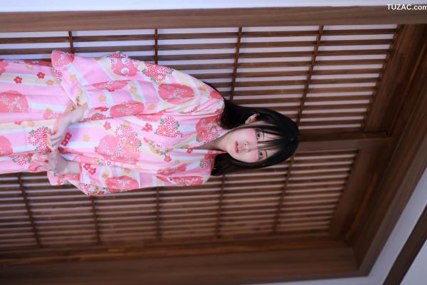 十枝梨菜   韩国美女Rina(momorina)唯美私房照：和服诱惑下的娇羞少女与精致内衣，August-Atlas-Patreon精选第53张图片