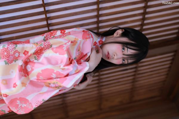 十枝梨菜   韩国美女Rina(momorina)唯美私房照：和服诱惑下的娇羞少女与精致内衣，August-Atlas-Patreon精选第54张图片