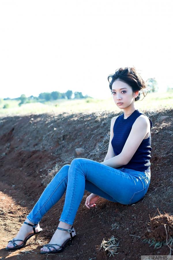 辻本杏 辻本杏  Graphis_辻本杏《Asian Beauty》秋季特别版：清新自然私房写真与户外唯美大片第55张图片