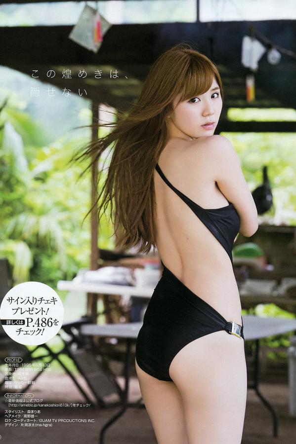 金子栞  金子栞 拥有F杯好身材的超人气美少女偶像第12张图片