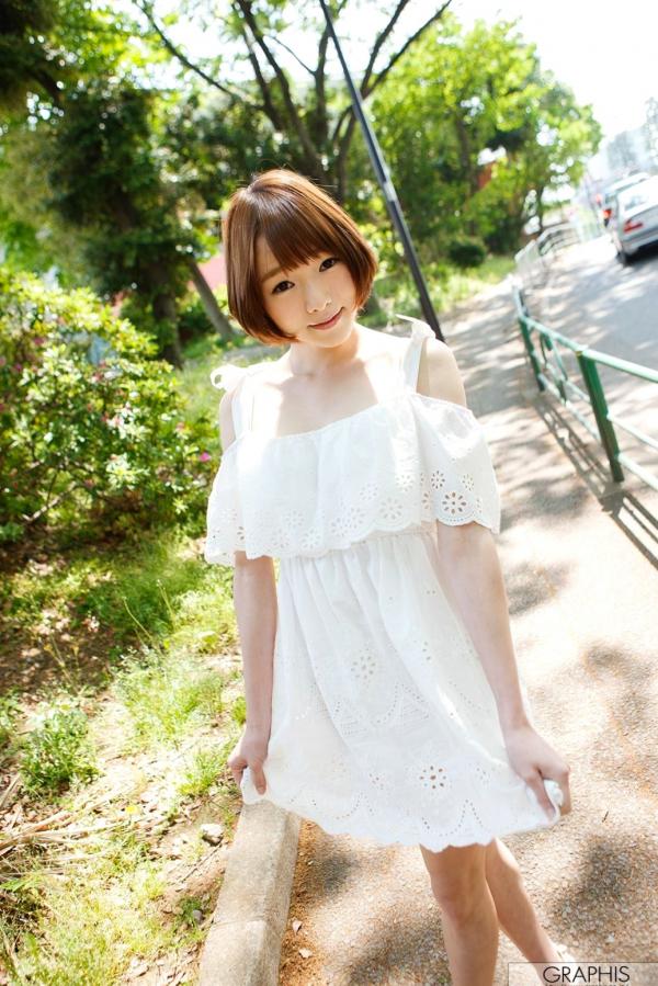 涼川絢音 凉川绚音  凉川绚音首部写真集，短发清纯美少女私房写真，Graphis品牌诱惑演绎第5张图片
