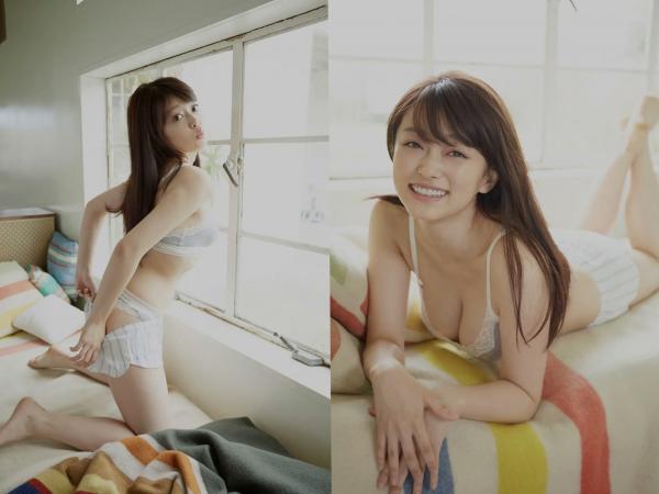 山地まり 山地麻里  山地まり - 山盛りFine：海边与泳池湿身写真，展现极致清纯童颜与傲人身材曲线第5张图片