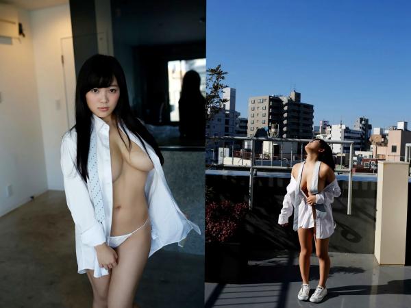 天木じゅん 天木纯  天木纯日本女神极致私房大片，白色蕾丝内衣性感诱惑，展现童颜巨乳魅力第4张图片