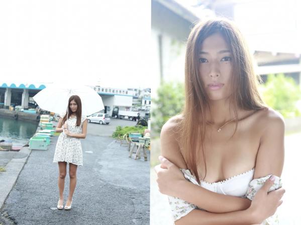 佐々木麻衣 佐佐木麻衣  佐々木麻衣极致诱惑写真，碎花短裙在幽暗隧道演绎性感与诱惑，展现迷人美腿大尺度私房瞬间第25张图片