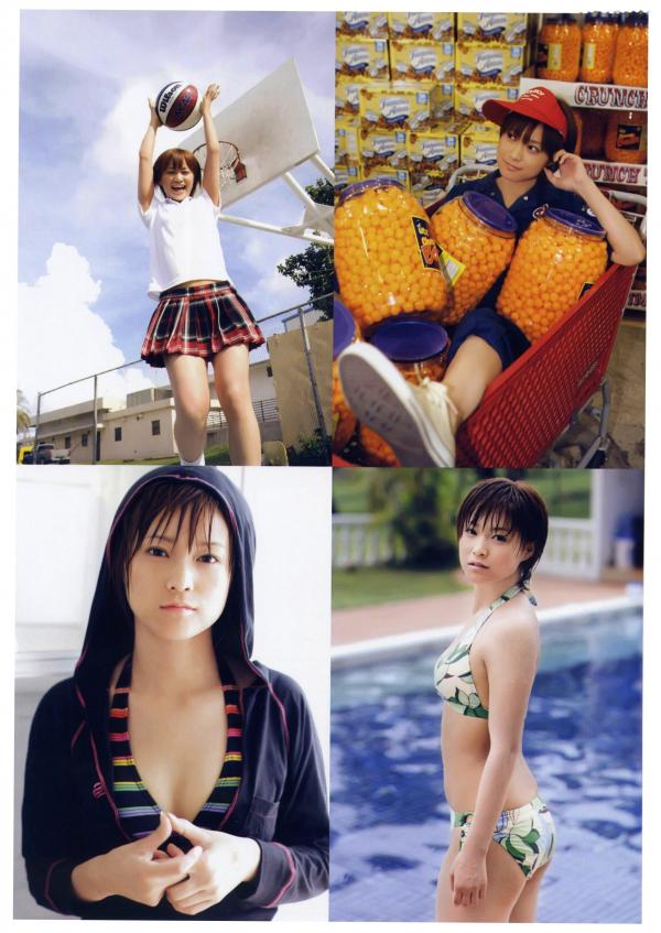 亀井絵里 龟井绘里  [清纯偶像] 龟井绘里《Thanks》精选日系少女清新校园风与海滩比基尼摄影套图[65P]第5张图片