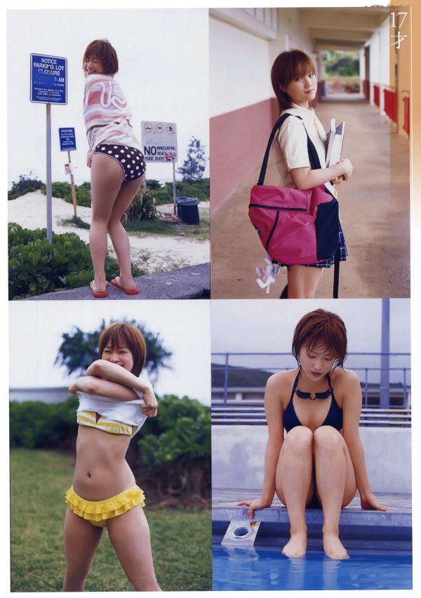 亀井絵里 龟井绘里  [清纯偶像] 龟井绘里《Thanks》精选日系少女清新校园风与海滩比基尼摄影套图[65P]第6张图片