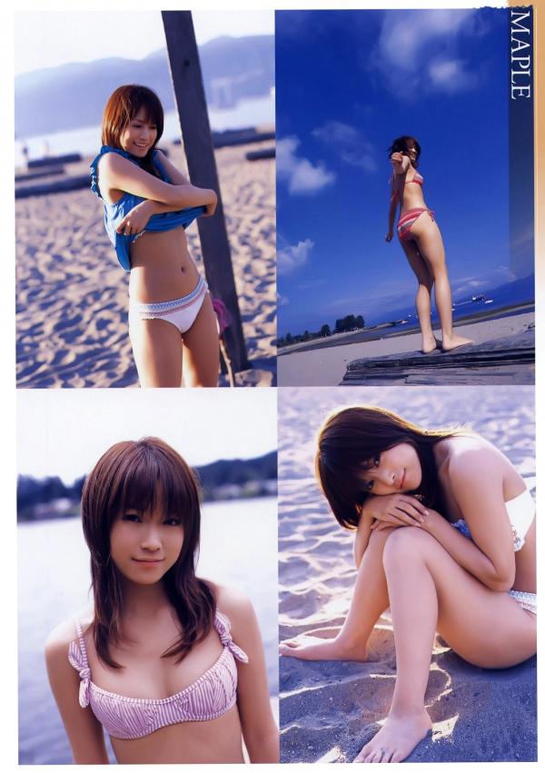 亀井絵里 龟井绘里  [清纯偶像] 龟井绘里《Thanks》精选日系少女清新校园风与海滩比基尼摄影套图[65P]第8张图片
