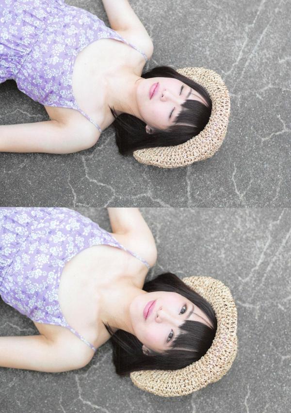 松村香織 松村香织  日本偶像松村香织首部写真集《Mushusei》：清纯校服与私房内衣诱惑，尽显日系魅力风情第18张图片