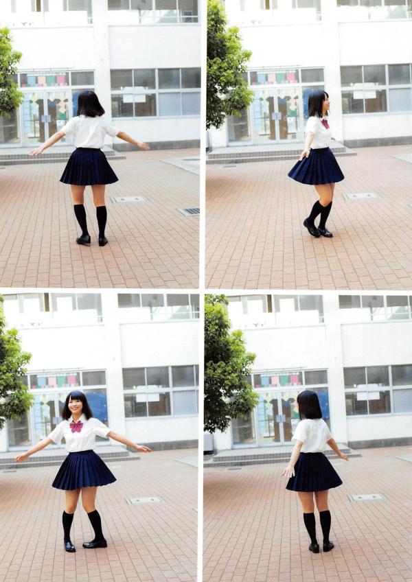 松村香織 松村香织  日本偶像松村香织首部写真集《Mushusei》：清纯校服与私房内衣诱惑，尽显日系魅力风情第67张图片