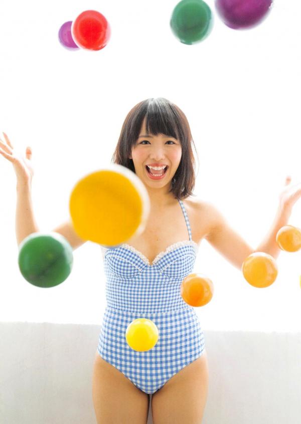 松村香織 松村香织  日本偶像松村香织首部写真集《Mushusei》：清纯校服与私房内衣诱惑，尽显日系魅力风情第103张图片