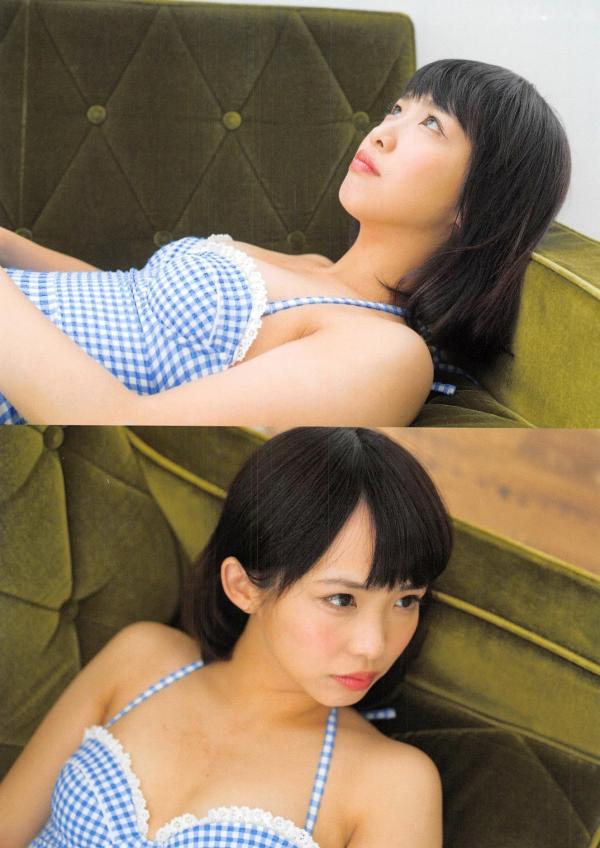 松村香織 松村香织  日本偶像松村香织首部写真集《Mushusei》：清纯校服与私房内衣诱惑，尽显日系魅力风情第114张图片