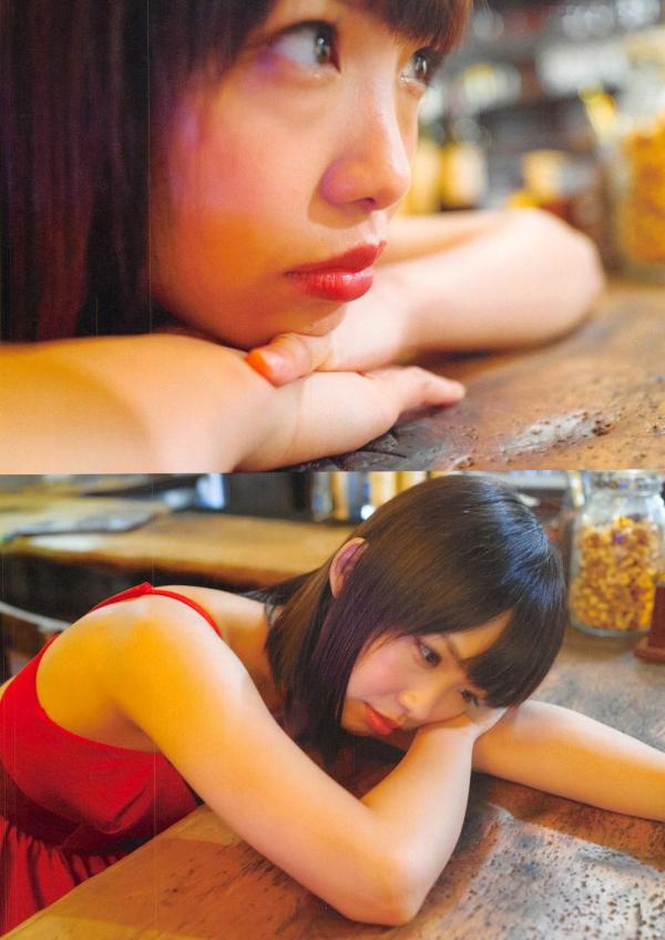 松村香織 松村香织  日本偶像松村香织首部写真集《Mushusei》：清纯校服与私房内衣诱惑，尽显日系魅力风情第119张图片