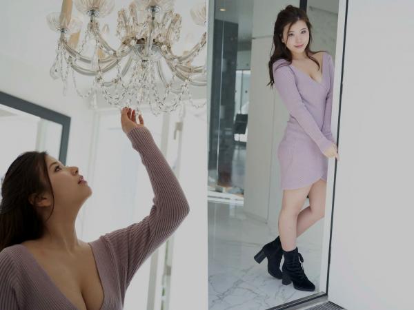 倉田瑠夏 仓田瑠夏  倉田瑠夏 - アイドル?ハウスキーパー：性感比基尼居家私房照，化身俏皮女仆清凉打扫，兼具清新诱惑与浴室湿身美感第24张图片