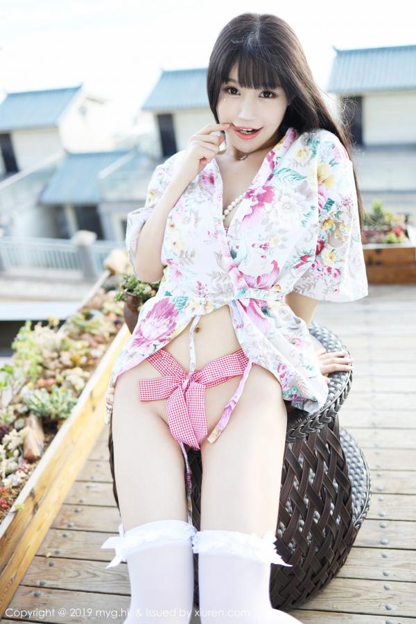 朱可 barbie可儿 [MyGirl]高清写真图 2019.07.23 VOL.373 Flower朱可儿第37张图片