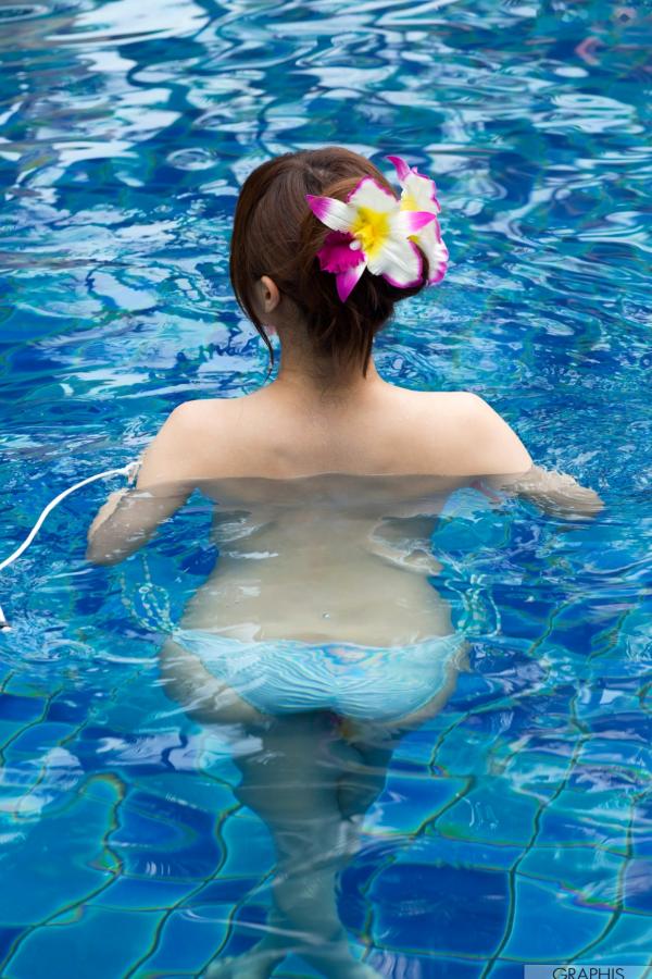 天使もえ 天使萌  Graphis_天使萌：清纯比基尼泳装写真，带来夏日白嫩诱惑与治愈系性感视觉享受第38张图片