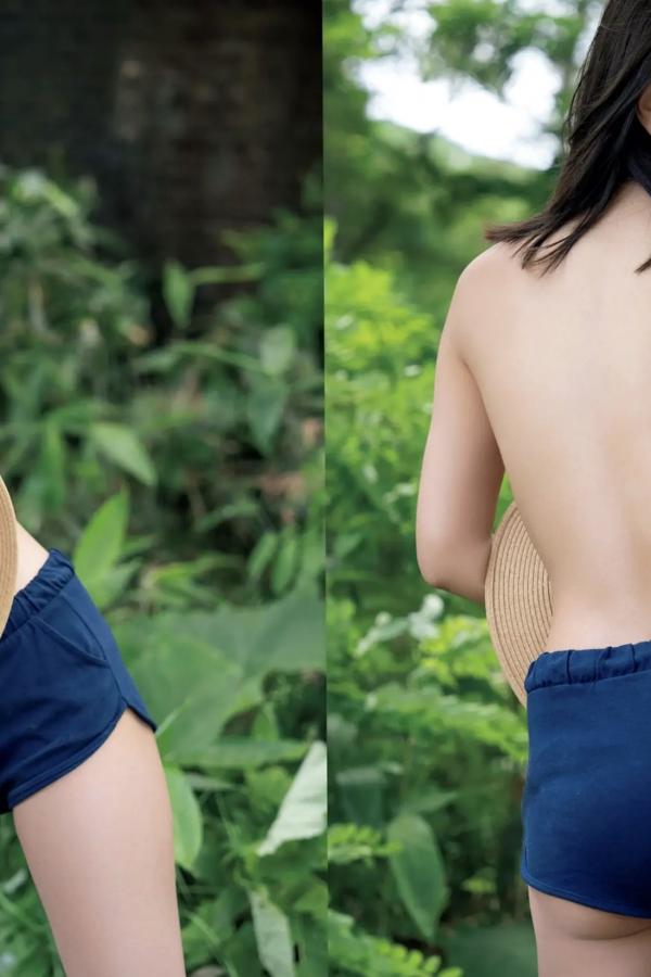 南里美希  《南里美希 - jamais vu》日本女神清纯街拍与沙滩大尺度性感湿身写真第6张图片