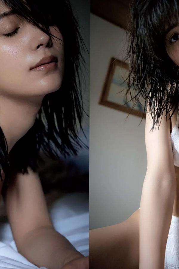 南里美希  《南里美希 - jamais vu》日本女神清纯街拍与沙滩大尺度性感湿身写真第44张图片