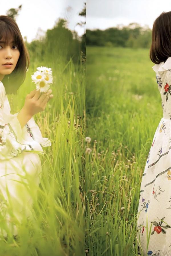南里美希  《南里美希 - jamais vu》日本女神清纯街拍与沙滩大尺度性感湿身写真第45张图片
