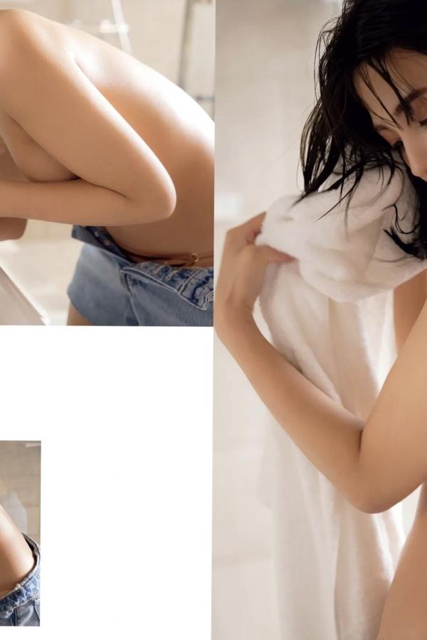 南里美希  《南里美希 - jamais vu》日本女神清纯街拍与沙滩大尺度性感湿身写真第57张图片