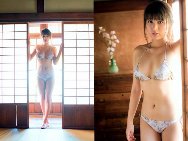 久松郁実 久松郁实  久松郁实 - 和风宅邸纯美比基尼写真，日系女神阳光下的治愈系诱惑，尽显曼妙身姿与灵动气息第5张图片