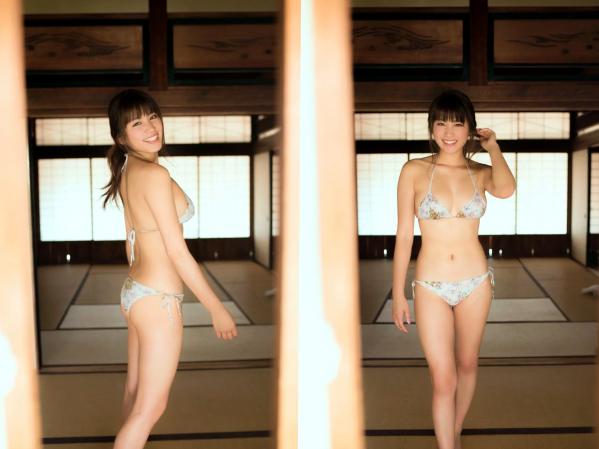 久松郁実 久松郁实  久松郁实 - 和风宅邸纯美比基尼写真，日系女神阳光下的治愈系诱惑，尽显曼妙身姿与灵动气息第6张图片