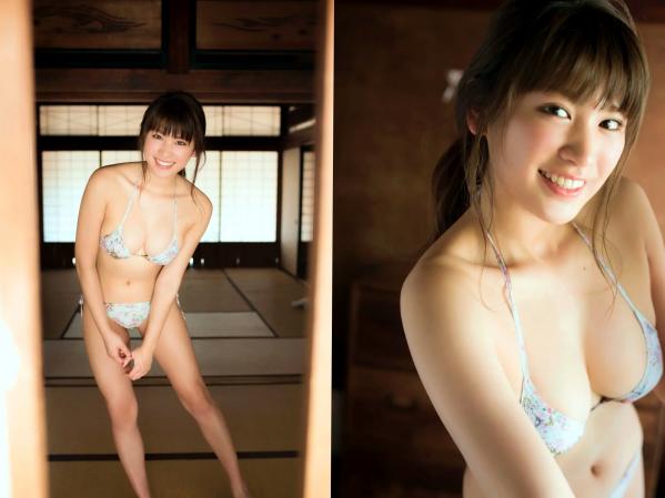 久松郁実 久松郁实  久松郁实 - 和风宅邸纯美比基尼写真，日系女神阳光下的治愈系诱惑，尽显曼妙身姿与灵动气息第7张图片