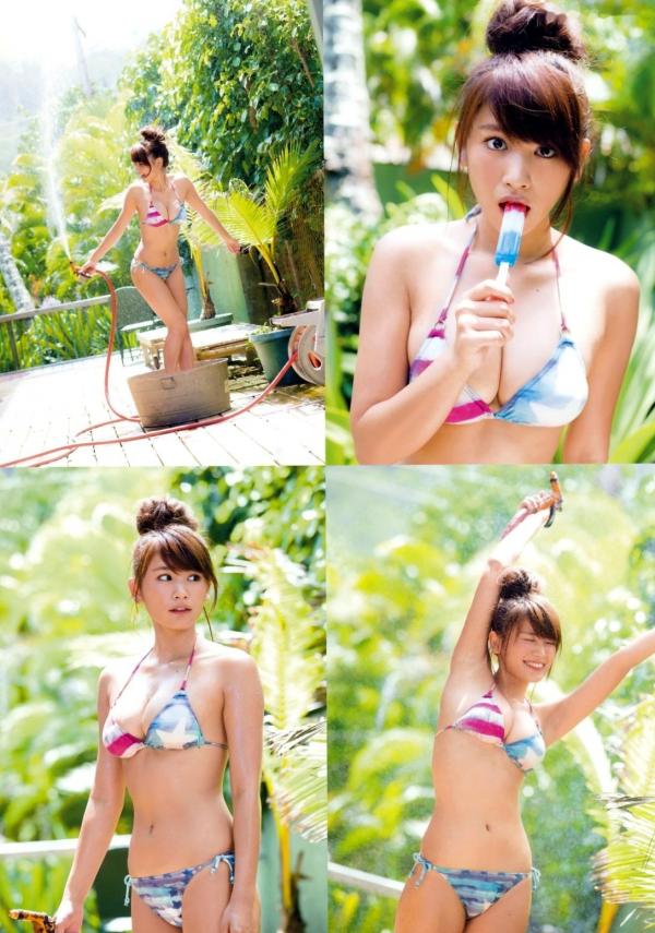 久松郁実 久松郁实  久松郁实《LAIKU》高清写真集，唯美沙滩比基尼湿身诱惑，展示健康小麦色肌肤的清新活力第50张图片