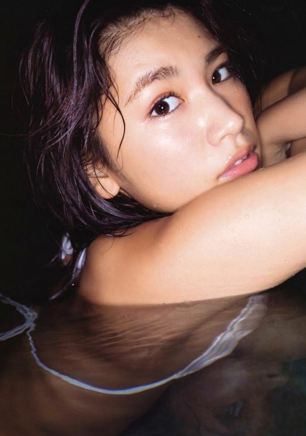 久松郁実 久松郁实  久松郁实《LAIKU》高清写真集，唯美沙滩比基尼湿身诱惑，展示健康小麦色肌肤的清新活力第109张图片
