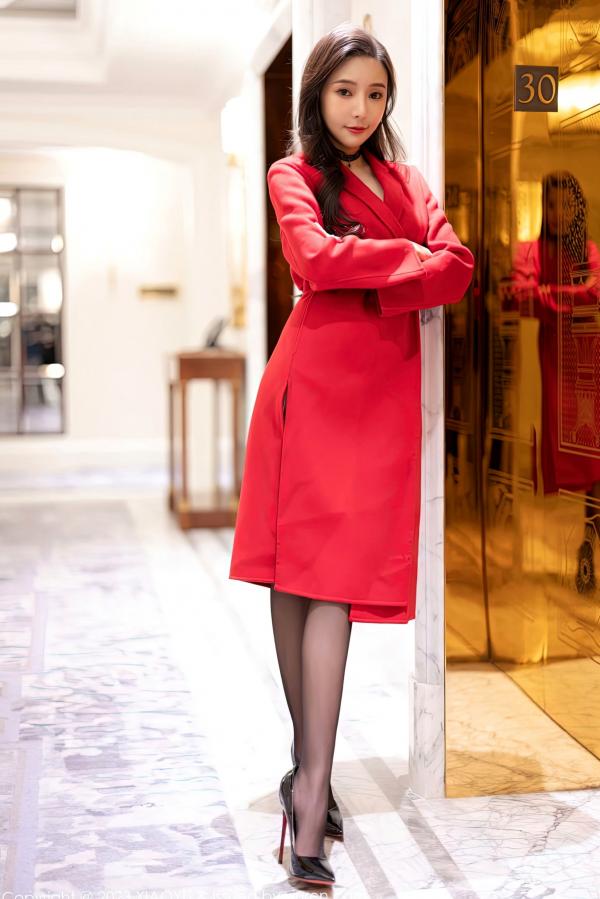 王馨瑶   XiaoYu语画界-945-王馨瑶Yanni-红外衣黑色蕾丝内衣-2023.01.12-极致诱惑私房写真酒店内衣丝袜美腿大尺度无圣光第11张图片