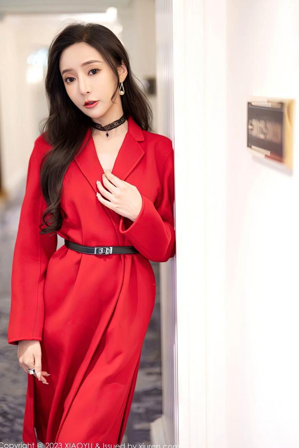 王馨瑶   XiaoYu语画界-945-王馨瑶Yanni-红外衣黑色蕾丝内衣-2023.01.12-极致诱惑私房写真酒店内衣丝袜美腿大尺度无圣光第17张图片