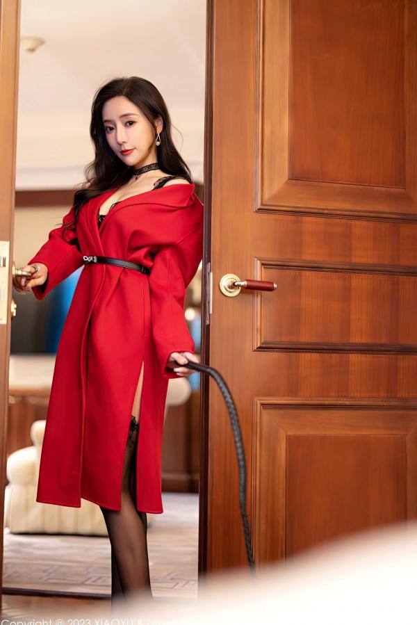 王馨瑶   XiaoYu语画界-945-王馨瑶Yanni-红外衣黑色蕾丝内衣-2023.01.12-极致诱惑私房写真酒店内衣丝袜美腿大尺度无圣光第31张图片