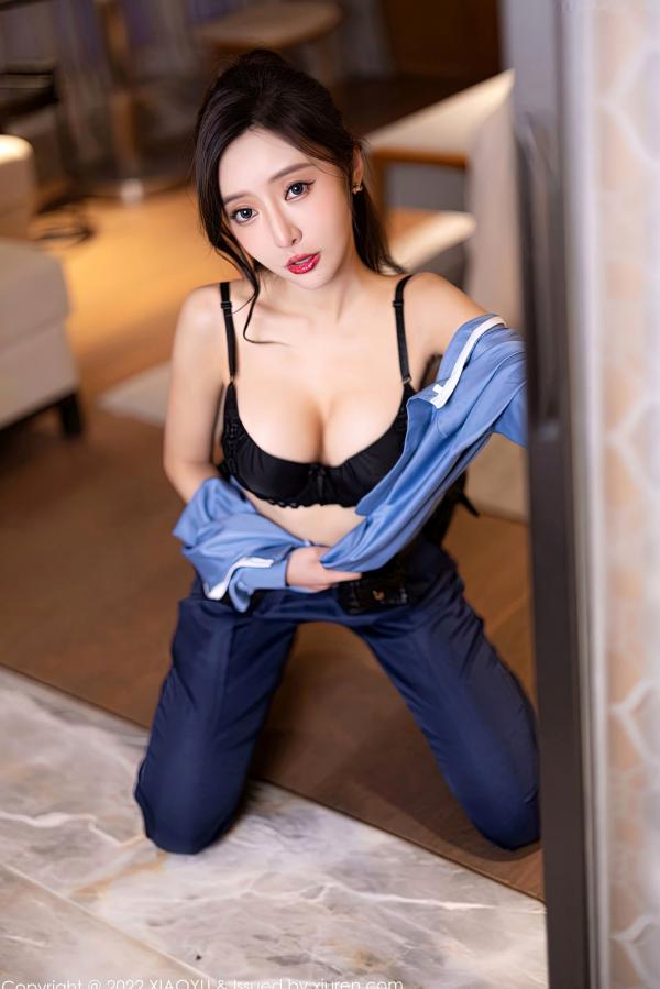 王馨瑶   XiaoYu语画界-929-王馨瑶Yanni-绝美女警角色扮演制服诱惑-飒爽警花黑色战术内衣私房照-无圣光大尺度第32张图片
