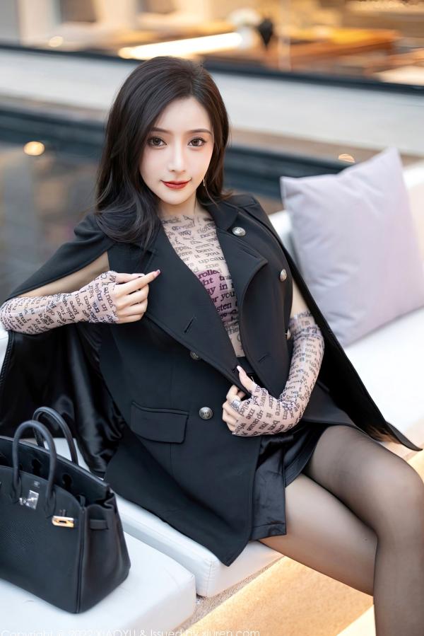 王馨瑶   XiaoYu语画界-916-王馨瑶Yanni-极致性感诱惑写真-轻透服饰超薄黑丝私拍-无圣光大尺度第9张图片
