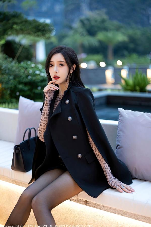 王馨瑶   XiaoYu语画界-916-王馨瑶Yanni-极致性感诱惑写真-轻透服饰超薄黑丝私拍-无圣光大尺度第16张图片