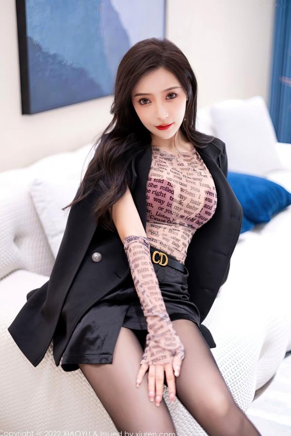 王馨瑶   XiaoYu语画界-916-王馨瑶Yanni-极致性感诱惑写真-轻透服饰超薄黑丝私拍-无圣光大尺度第25张图片
