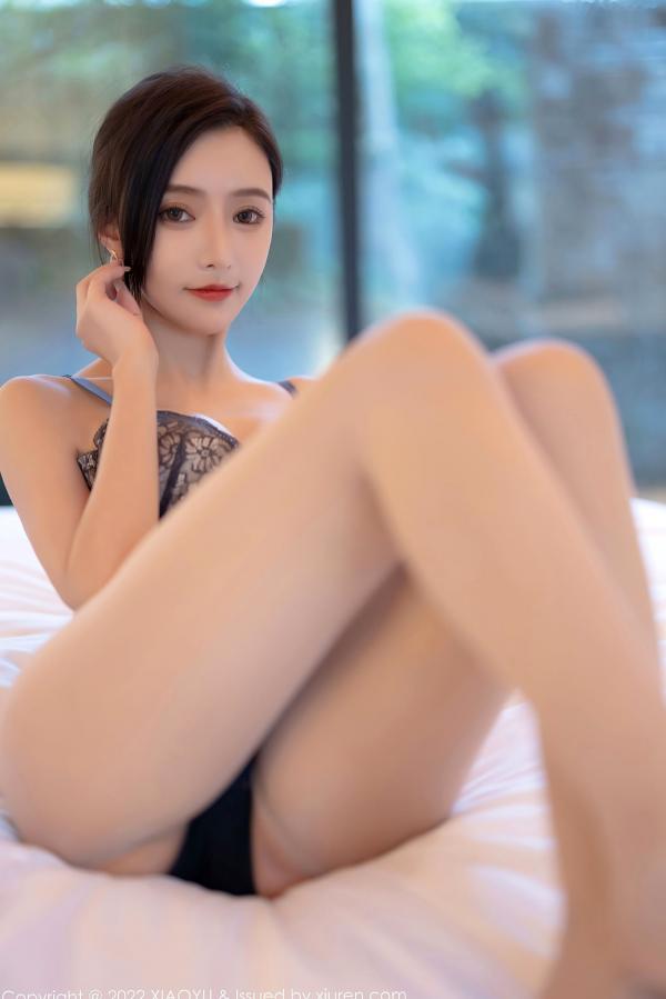 王馨瑶   XiaoYu语画界-872-王馨瑶-杭州旅拍：古典旗袍与性感蕾丝私房照，曼妙身姿尽显诱惑美腿，高颜值气质女神佳作第76张图片
