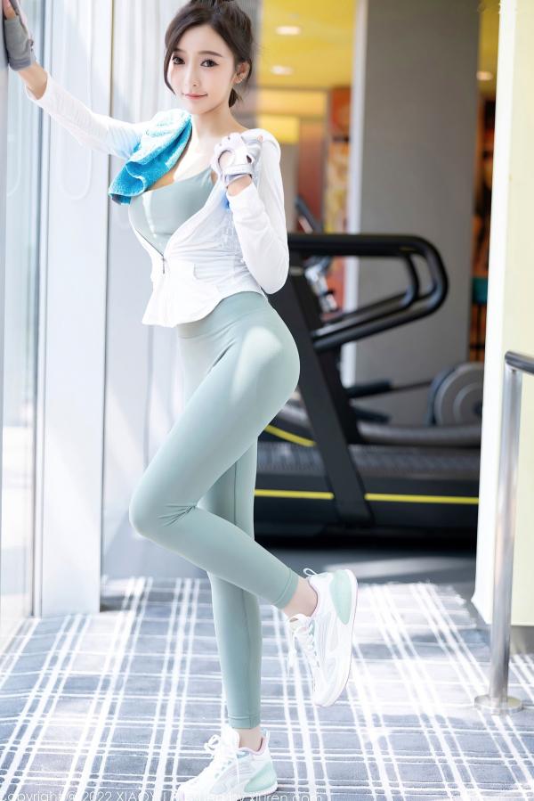 王馨瑶   XiaoYu语画界-王馨瑶Yanni：健身馆运动装与极致性感私房，完美曲线视觉盛宴第13张图片